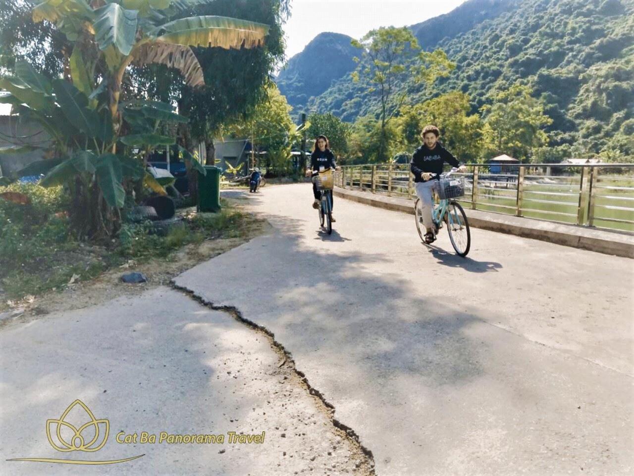 Thuy Anh Hotel Cat Ba Dong Khe Sau Exterior foto